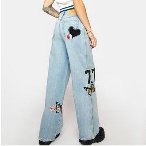 Urban Outfitters Logo Denim Jeans - US Size 27 Waist